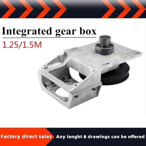 Engraving machine gear box pulley synchronous wheel engraving machine straight tooth belt die-casting integrated gear box