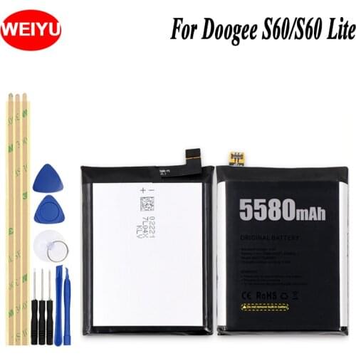 JRZ DOOGEE S60 Lite Phone Batteries