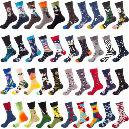 Cute Tide Socks Women Street Hip-hop socks Skateboarding Couple Personality Autumn and Winter Calcetines Mujer Meias