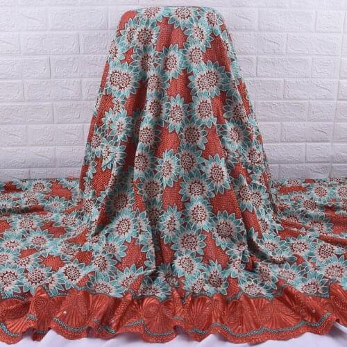 New African Lace Fabric Comfortable Swiss Voile Lace In Switzerland Embroidery French Tulle Fabric For Women Wedding Dress A1728