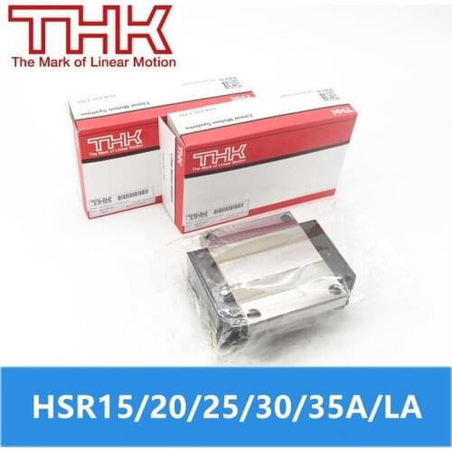 Original THK linear rail slider block carriage HSR15A HSR20A HSR25A HSR30A HSR35A HSR20LA HSR25LA HSR30LA CNC parts