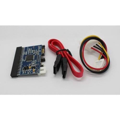 Motherboard Serial to Parallel SATA to IDE/IDE to SATA Drive Interface converter Bi-Directional Adapter card