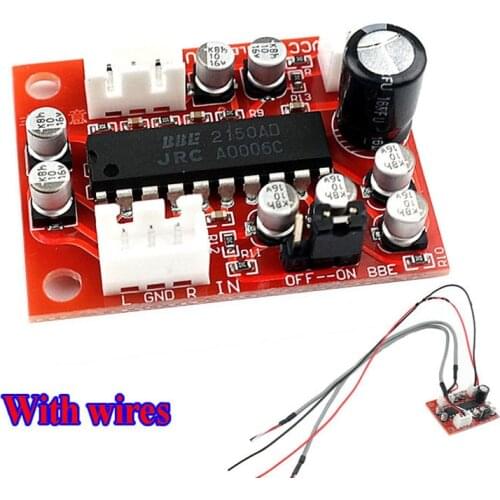 NJM2150 BBE Tone Preamplifier Board Sound Effect Exciter Improve Treble Bass Amp EL218
