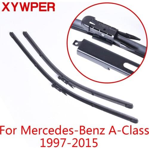 XYWPER Wiper Blades for Mercedes-Benz A-Class W168 W169 W176 1997 1998 1999-2015 Car Accessories Soft Rubber Windshield Wipers