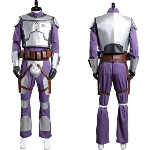 Jango Fett Cosplay Costume Outfits Adult Uniform Full Set Halloween Carnival Suit