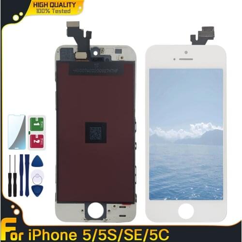 High Quality LCD Screen For iPhone 5 5C 5S SE LCD Display Touch Screen Digitizer Assembly Replacement Parts