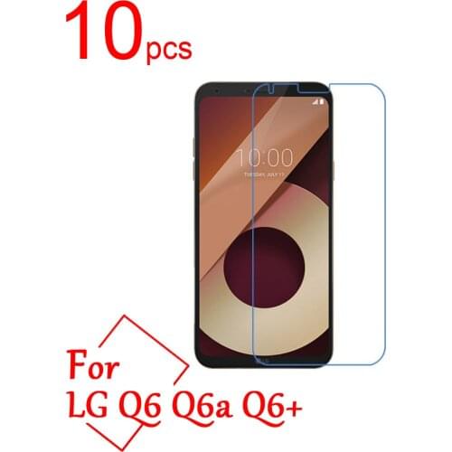 10pcs Ultra Clear/Matte/Nano Anti-Explosion LCD Screen Protector Film Cover For LG Q6 Q6a Q6+ plus M700 5.5' Protective Film