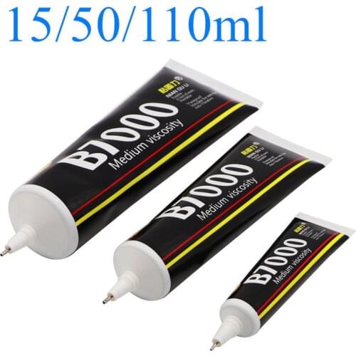 15/50ml Strong B7000 Glue Liquid Sealant Transparent Adhesive Epoxy Resin Repair for LCD Screen Phone Jewelry Maintenance Tool