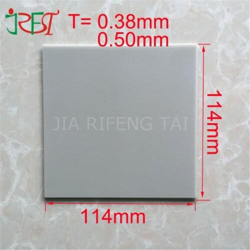 170 W/M.K Size 114mm*114mm Aluminium Nitride Ceramic AIN Ceramic For LED / Electric Welding Machine