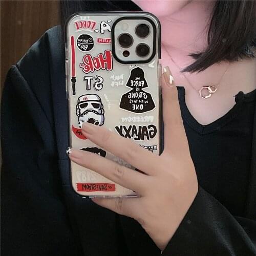 2021 Double TPU Phone Capa Case For iPhone 12 Mini/11/12Pro Max XR XS Max Galaxy War Funda Conque Cover For iPhone SE 7 8Plus