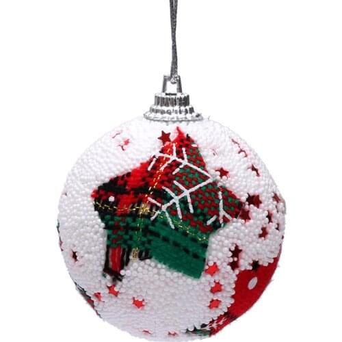 Free Shipping Christmas Decoration, 60mm Christmas Ball/Ornament Nut & Red Pine Cone, 6/Pack