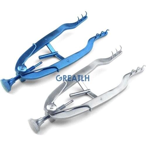 Autoclavable Lacrimal Sac Retractor Titanium/stainles Steel Veterinary Ophthalmic Surgical Instrument