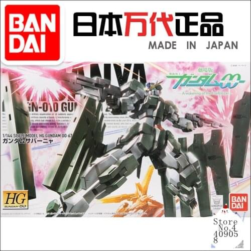 Bandai 64562 00 1/144 HG 67 1/144 Zabanya Gundam TV Version Assembly Kits Action Figure Model
