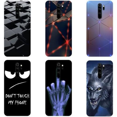 For Redmi Note 8 Pro Case Silicone TPU Phone Case For Xiaomi Redmi Note8 Pro Note8Pro Case Soft Protective Back Cover