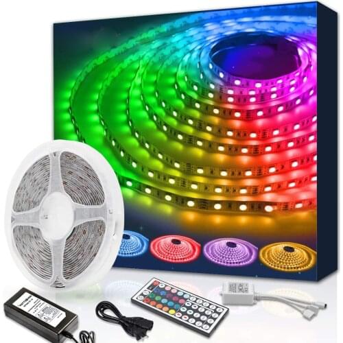 Infrared Remote Control Led Strip Lights Kit - 300Leds