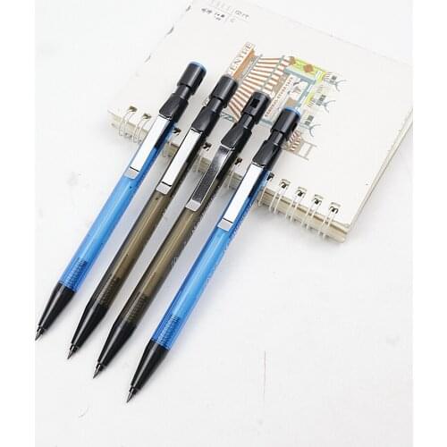 High Quality Mechanical Pencil 2.0mm 2B Sketch Drawing Automatic Pencil Comes Sharpener Send a Box refills For Office Stationery