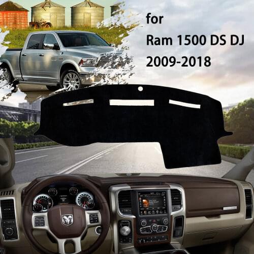 Dashboard Cover Dashmat Mat Cushion Pad for Ram Pickup 1500 2500 3500 DS DJ D2 2009 2010 2011 2012 2013 2014 2015 2016 2017 2018