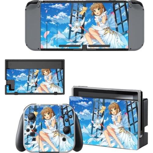 Cardcaptor Sakura Nintendo Switch Skin Sticker NintendoSwitch stickers skins for Nintend Switch Console and Joy-Con Controller