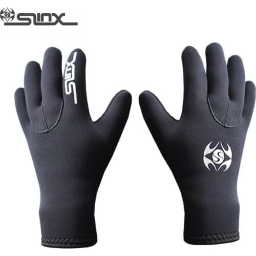 3mm Neoprene Scuba Diving gloves non-slip Anti-scratch Snorkeling gloves Men Women thermal Spearfishing Surfing swimming gloves
