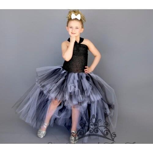 Fluffy Baby Tutu Dress Halloween Girl Carnival Party Dresses For Dancing Fancy Ball Gown Cosplay Cloth Carnival Disguise Clothes