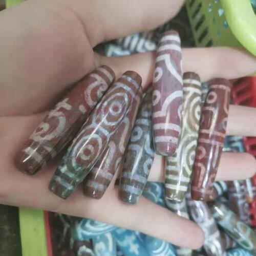 Rainbow Cinnabar Elephant male dzi agate wholesale Multi totem jewelries neacklace bizuteria kolye collares de moda pendentes