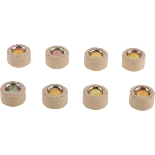 8Pcs Variator Rollers Weights 12.8g 20x12 For Yamaha LH250 YP250