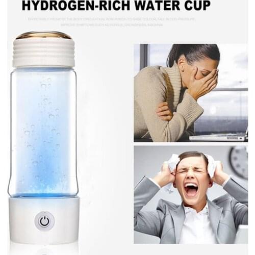 Hydrogen-rich Hydrogen water glass Japan original High concentration alkaline machine Smart electrolytic negative ion health cup