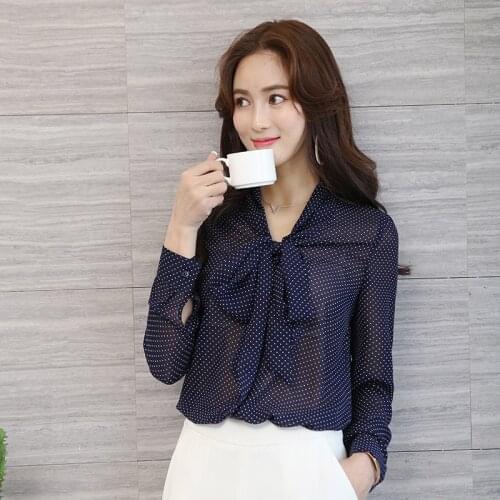 Блузки в горошек Weyes & Kelf China At AliExpress