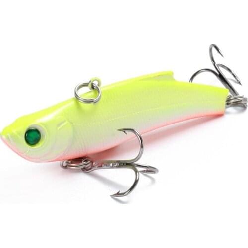 1 pieces VIB winter ice sea fishing lures 7cm / 18.4g hard crank Wobblers artificial 10 colors trolling carp fishing accessories