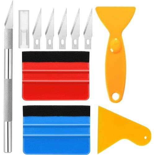 1 Set Vehicle Vinyl Wrap Window Tint Film Tool Kit Car Wrapping Tool Kit