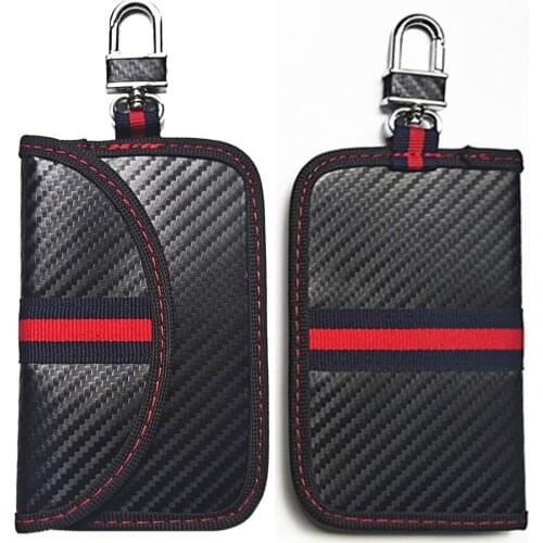1 Pc Faraday Bag Car Key RFID Signal Blocking Pouch Key Case for Car Security Anti-Theft Remote Entry Smart Fobs Protection