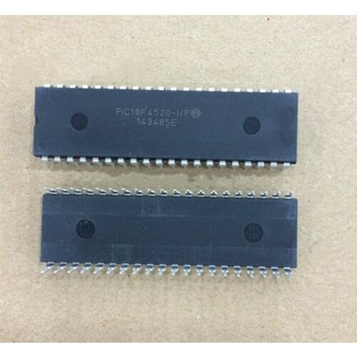 1pcs/lot PIC18F4520-I/P PIC18F4520 4520 MCU 8BIT 32KB DIP-40 In Stock