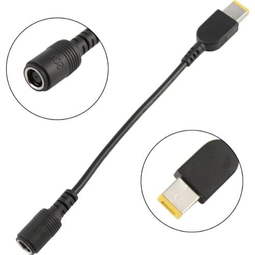 Power Tip Adapter Connector Converter for Lenovo Thinkpad Round 7.9mm x 5.5mm to Slim Square Lenovo Yoga Ideapad Dongle: 0B47046
