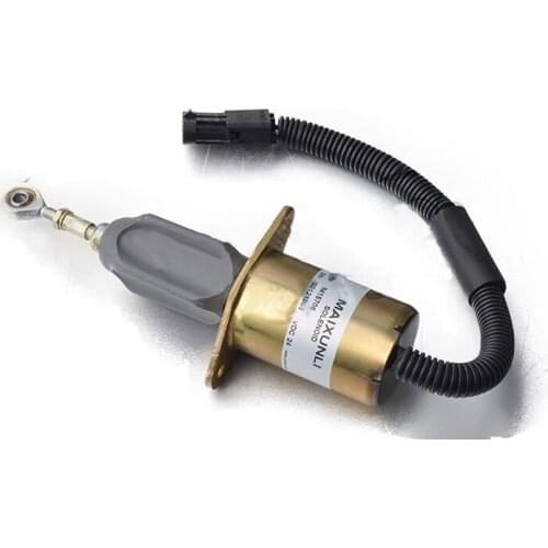 Fuel Shutdown Solenoid Valve 3415706 for Cummins 6CT Engine 24V 6months Warranty