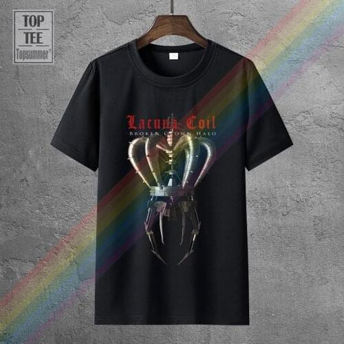 Lacuna Coil Broken Crown Halo Shirt S M L Xl Xxl T Shirt Official Tshirt New
