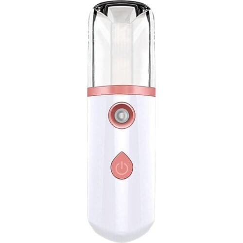 Mini Portable Humidifier Facial Vaporizer Sprayer,USB Chargeable Face Moisturizer Humidifier Anti-Aging Beauty Tools