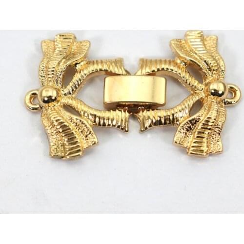 2017 Latest Fashion Jewelry Clasps New Fold Over Clasps DIY Jewelry Accessories Wholesale 50pcs/lot Super Quality JC010