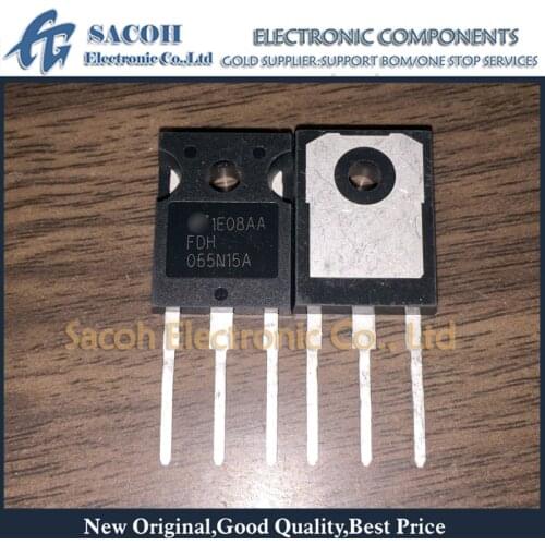 New Original 10PCS/Lot FDH055N15A FDH055N15AE or FDH5500 or FDH3632 TO-247 167A 150V N-Channel PowerTrench MOSFET
