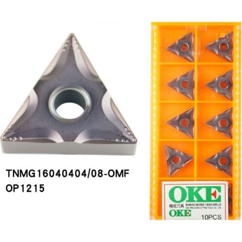 OKE TNMG160404-OMF OP1215/TNMG160408-OMF OP1215/TNMG160404-OMF OP1315/TNMG160408-OMF OP1315 CNC carbide inserts 10PCS/BOX