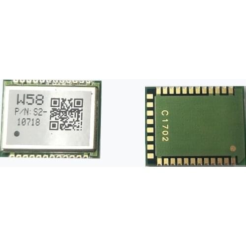 JINYUSHI For 100% NEW Original SIMCOM W58 WiFi and Bluetooth Module with Ultra-compact LCC based on Qualcomm QCA-9377-3 chipset