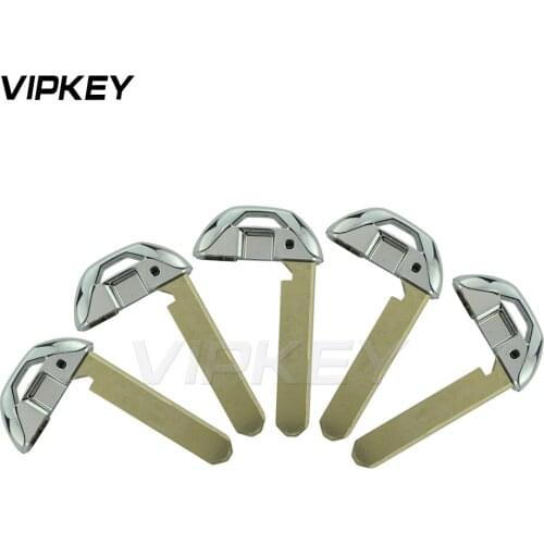 Remtekey 5pc New type Smart emergency key blade for Honda Accord Crosstour Crider Odyssey