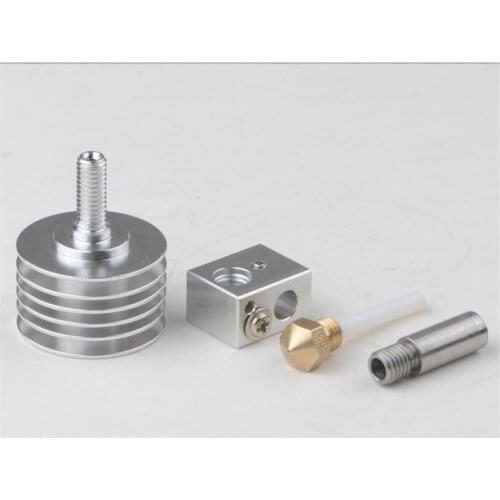Reprap 3D Printer MK10 hotend kit PTFE tube inside for 1.75mm filament
