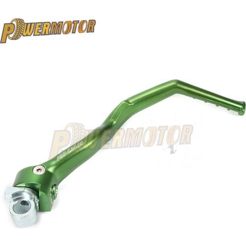 Motorcycle Starter Lever Pedal CNC Aluminum Forged Kick Start For KAWASAKI KX250F 2013 2014 2015 Motocross Dirt Bike