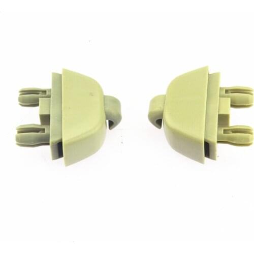 SCJYRXS For Passat B7 Polo 2010-2015 CIitigo Rapid Seat MII 6R0 857 561 6R0 857 561 Y20 Beige Sun Visor Hanger Fixed Clip Holder