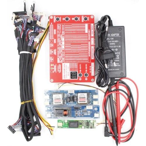 T-80S Panel Test Tool LED LCD Screen Tester For TV Computer Laptop Repair Tool Panel Tester Display Test Line High Voltage Board