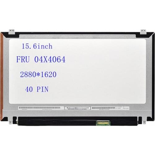 15.6" laptop lcd Screen Matrix VVX16T028J00 for Lenovo Thinkpad T540P W550s W540 W541 3k QHD 2880*1620 40 Pins FRU: 04X4064