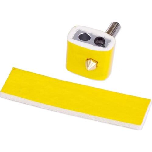 1PCS 3mm thick thickness 3d printer heating block cotton hotend nozzle heat insulation cotton for Ultimaker/Makerbot