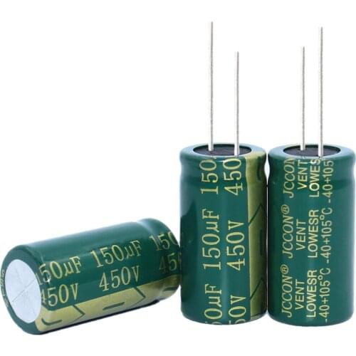 450V 150UF 150UF 450V Electrolytic Capacitor volume 18*35MM 18*40MM best quality New origina