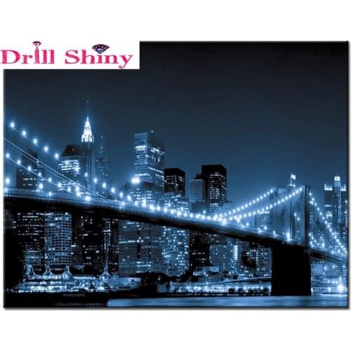 5D diy diamond painting landscape cross stitch kits 3d diamond embroidery diamond mosaic pattern modern picture gift home decor