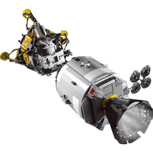 7011+Pcs Apollo Spacecraft Building Blocks DIY Bricks Toy Brain-Training Toy For Children Kids Educational Toys Birthday Gift